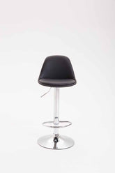 TPFLiving Barhocker Kilian Gestell Metall in Chromoptik Vollgepolstert Kunstleder